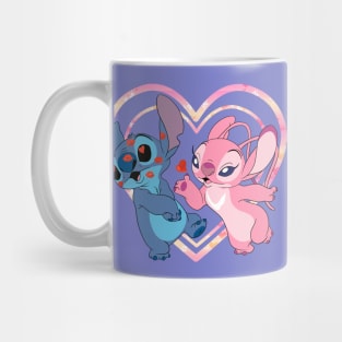 Stitch and Angel Kiss Mug